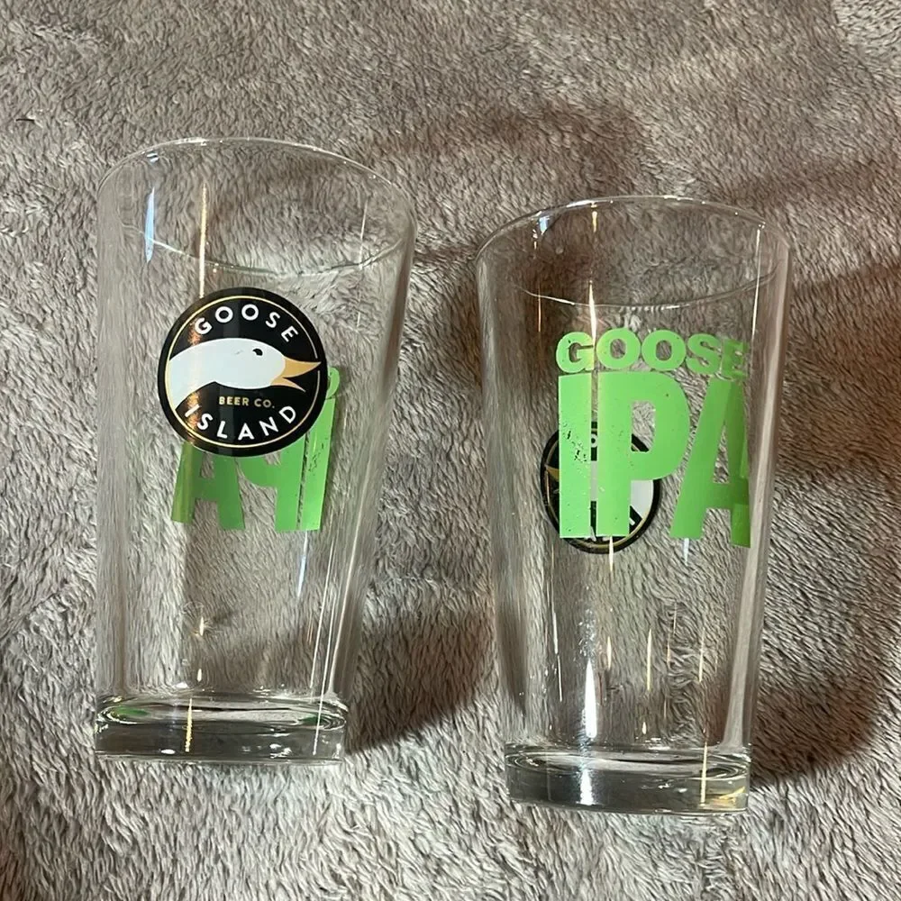 Goose island IPA glasses